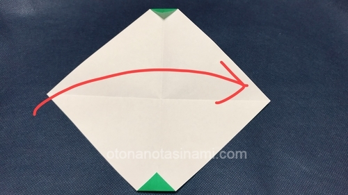 七夕飾り折り紙でスイカ 園児もできる簡単なスイカの折り方 大人のたしなみ